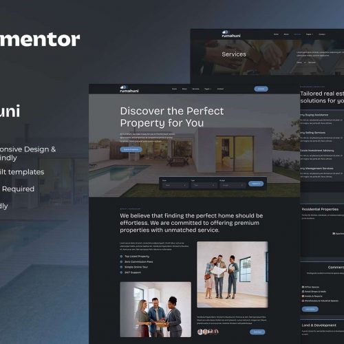 Rumahuni - Real Estate & Property Elementor