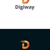 Creative Abstract Letter D Logo Template