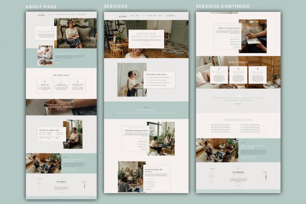 Life Coach Elementor Template Kit