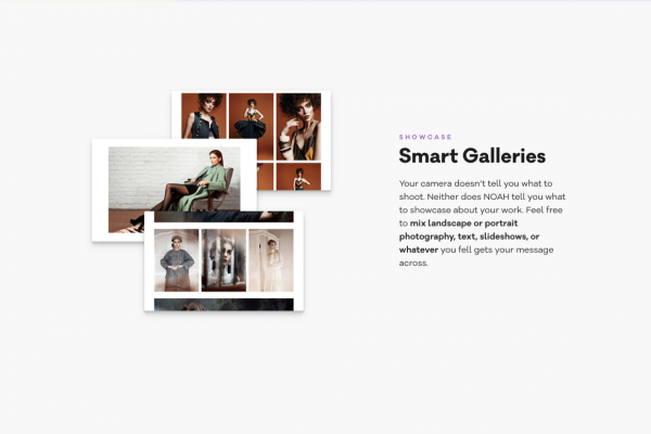 NOAH - Photography WordPress Theme