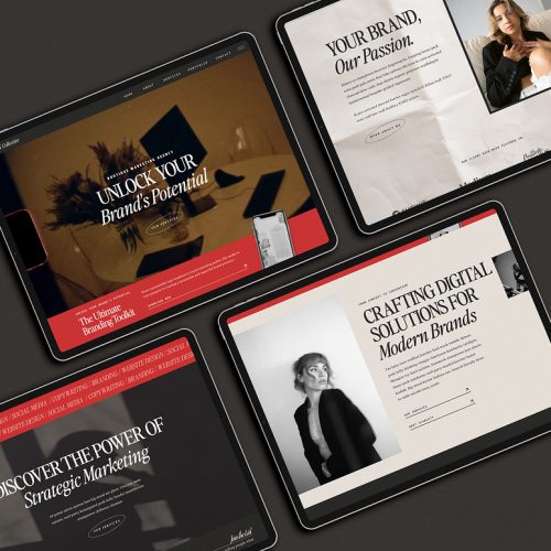 Scarlett Website Template
