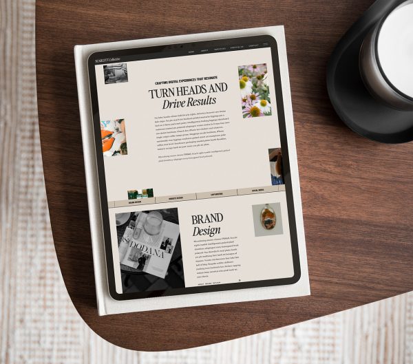 Scarlett Website Template